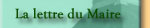 La lettre de M. Le Maire de LAVANNES